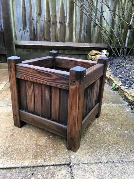 Photo of free Wooden planter (Ensleigh) #1