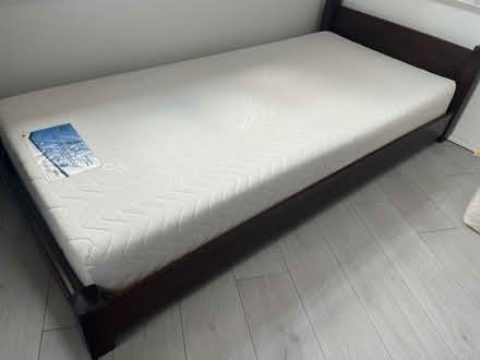 Photo of free Single bed & memory foam mattress (EC1 Farringdon) #1