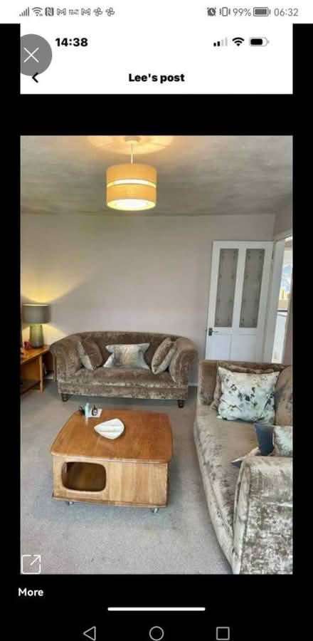 Photo of free 2 Laura Ashley sofas (Stretford) #1