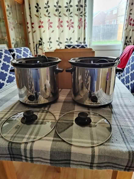 Photo of free 2 x Morphy Richards 460006 3.5ltr slow cookers. (Barton OX3) #3