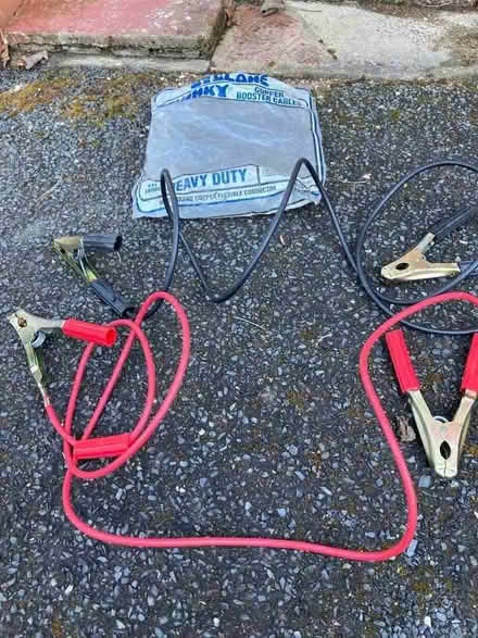 Photo of free Jump leads (Glenleigh Park TN39) #1