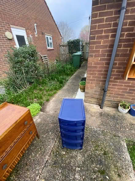 Photo of free Plastic drawers on wheels (St Albans AL2) #3