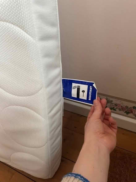 Photo of free Cot mattress (Hadleigh SS7) #1