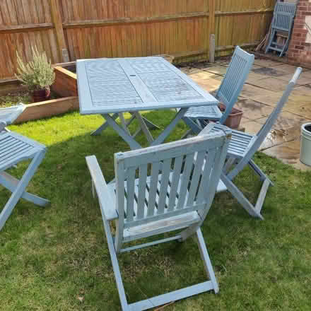 Photo of free Wooden Garden furniture (Great Denham MK40) #1