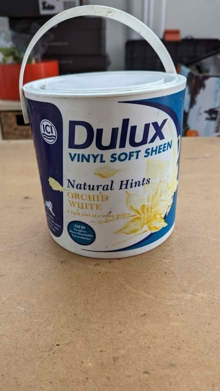 Photo of free Dulux emulsion, Orchid white (Wellingborough NN8) #1