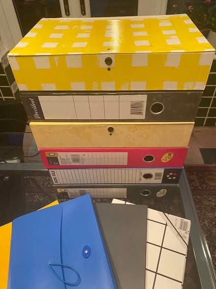 Photo of free Assorted box files and folders (Penge BR3) #3