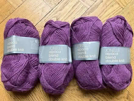 Photo of free 4 x 50g balls of Alpaca yarn (Canonbury N1) #1