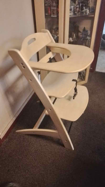 Photo of free Wooden high chair (Lakenham NR1) #1