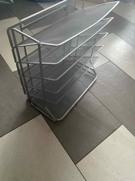 Photo of free Metal letters organiser (E12) #1