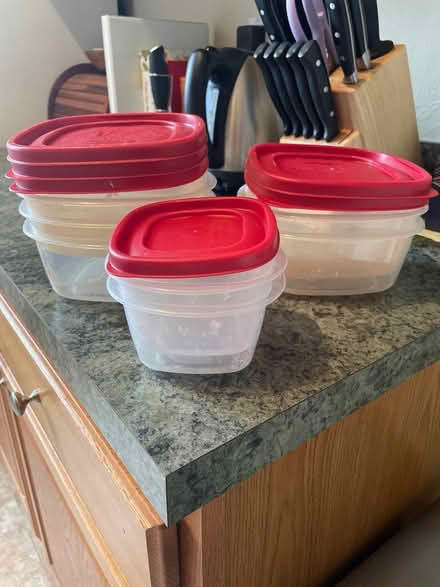 Photo of free Used Rubbermaid food containers (Mount Auburn) #1