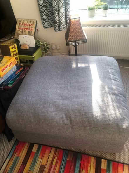 Photo of free L shaped Corner sofa with foot stool (West End LA3) #2