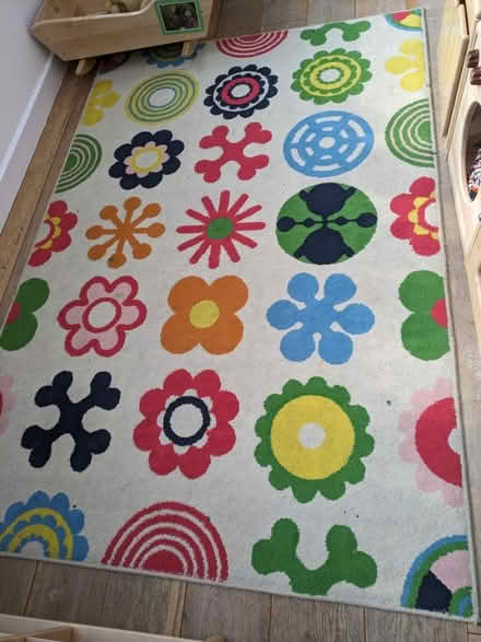 Photo of free Colourful rug x2 (SE10) #1