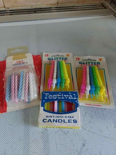 Photo of free Assorted birthday cake candles (Symonds Green SG1) #1