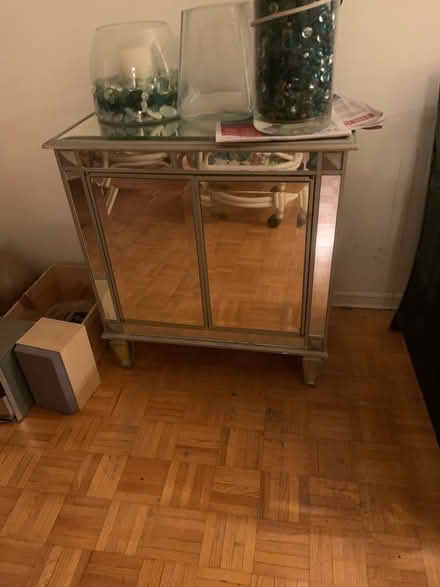 Photo of free Mirrored cabinet (Near Allan Gardens downtown TO) #1