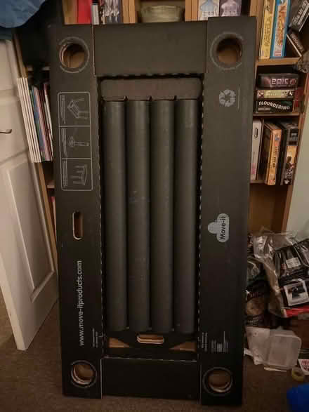 Photo of free Strong cardboard table (Woodingdean BN2) #1