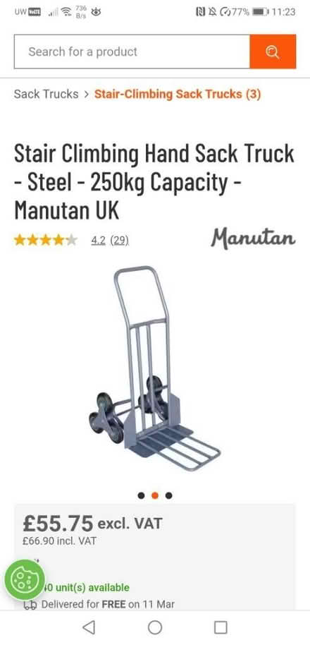Photo of Stair climber sack trolley (SK3) #1