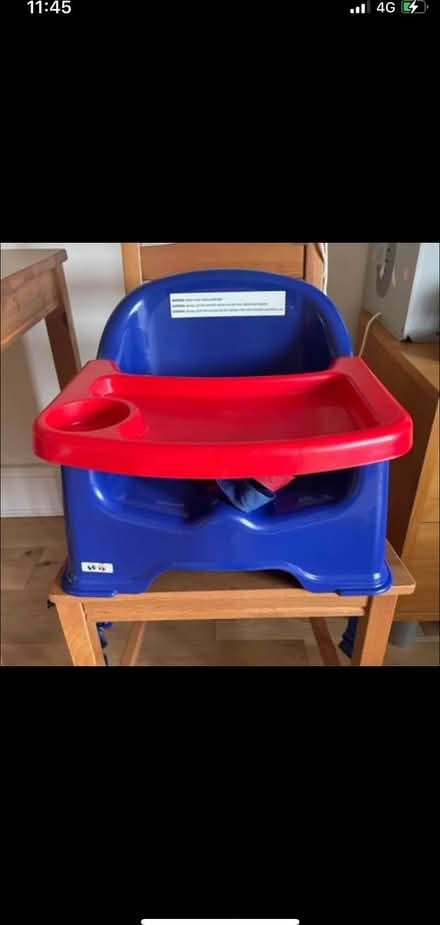 Photo of free Portable baby/toddler table seat (Brooklands Meadows Park MK10) #1