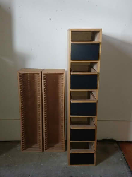 Photo of free CD storage racks (Hartington Road BN2) #1