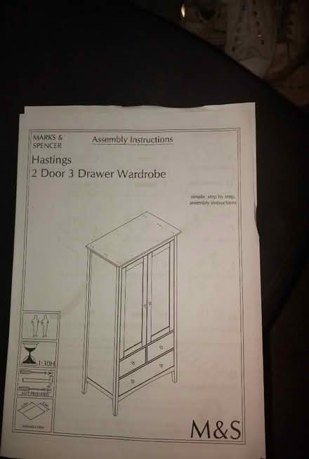 Photo of free M and S Hastings wardrobe (Colchester CO3) #1