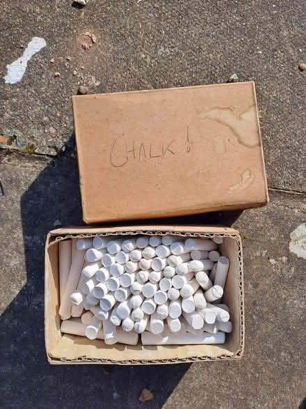 Photo of free chalk sticks (Ixworth) #1