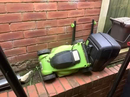 Photo of free Small electric lawnmower for metal, parts (Helsby WA6) #1