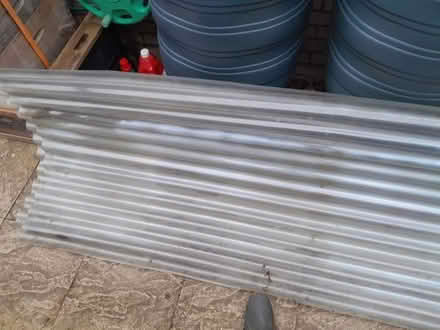 Photo of free Two corrugated clear plastic roofing sheets (South Bretton) #1