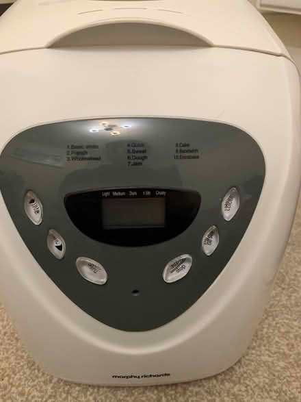Photo of free Morphy Richards Bread Machine (Annesley NG15) #1