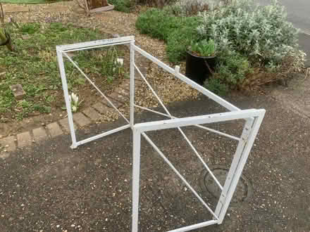 Photo of free Metal table frame. (Bourne PE10) #1