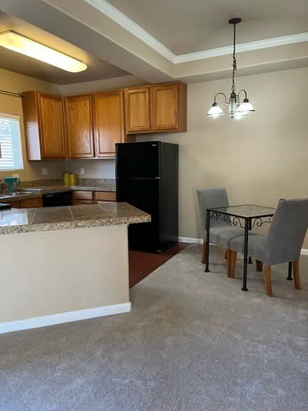 Photo of free Dining table for two plus chairs (Highlands Ranch) #1