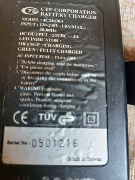 Photo of free Charger. (Penrith CA10) #1