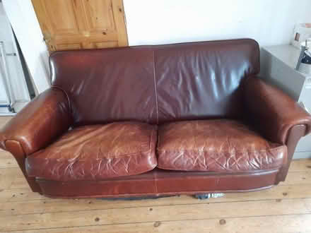 Photo of free Leather sofa (Hillfields CV6) #1