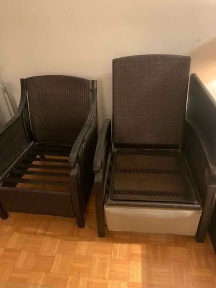 Photo of free Chairs (Near Allan Gardens downtown TO) #1