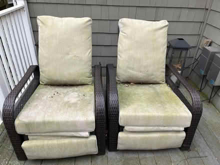 Photo of free Outdoor Lounging Chairs (Cleveland Park) #1