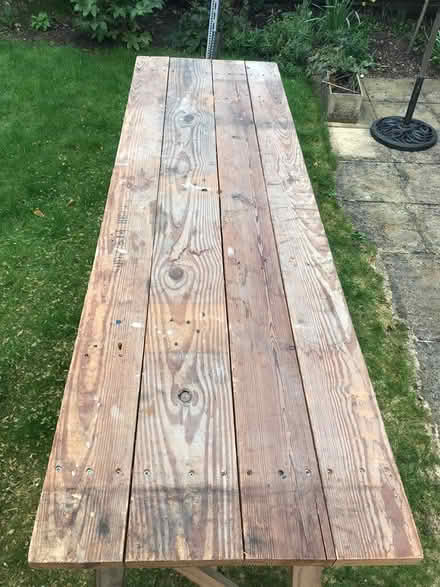 Photo of free Heavy Duty Trestle Table Workbench (Pinner HA5) #1