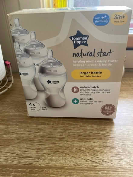 Photo of free Tommee Tippee baby bottles (Bedford) #1
