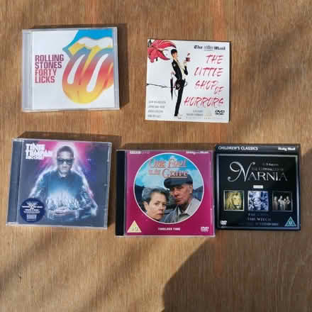Photo of free Selection of Dvds and CDs from various newspapers (Huntingdon PE29) #1