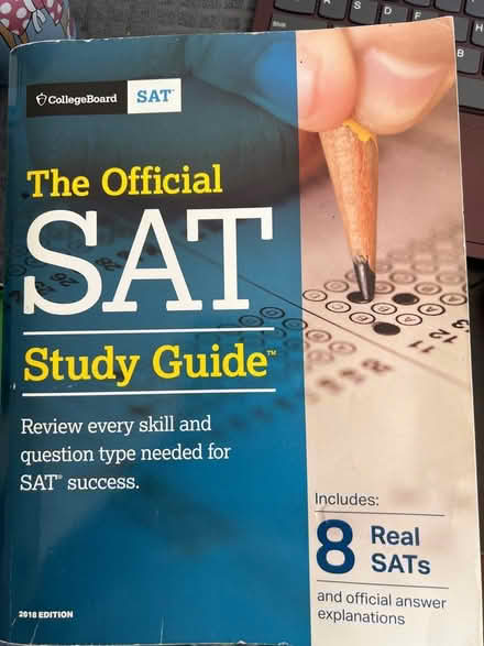 Photo of free SAT practice book (Rogers park Chicago) #1