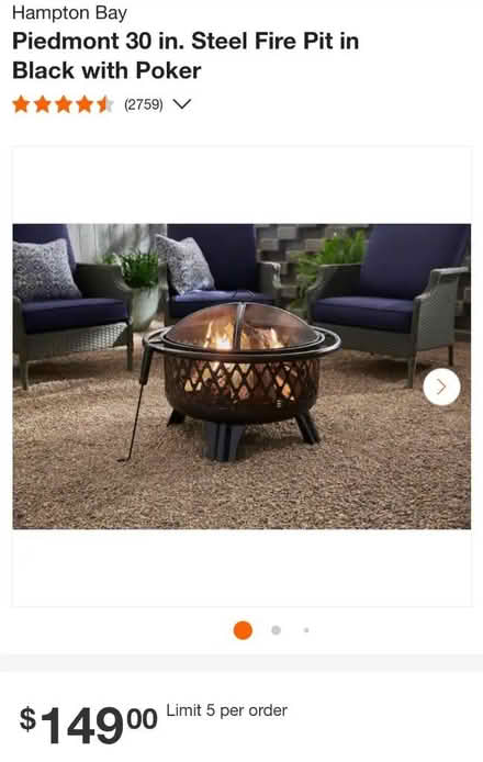 Photo of free Fire pit (Cupertino Public Library) #1