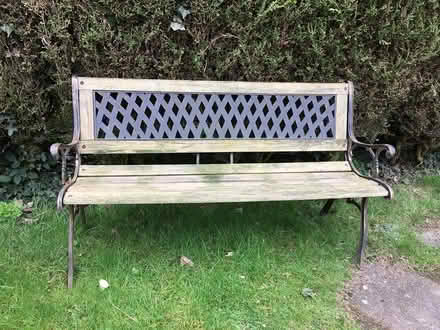 Photo of free Garden Bench (Coallville LE67) #1