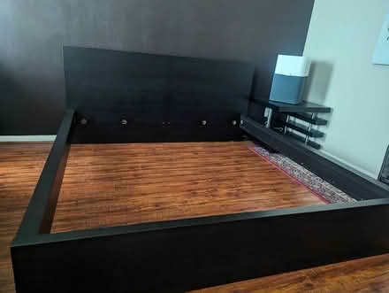 Photo of free IKEA king size bed frame (77091) #3