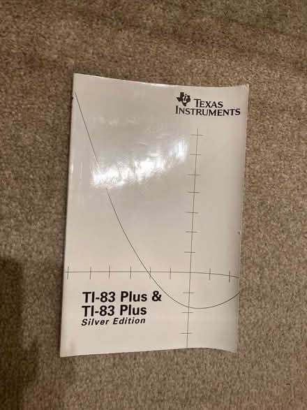 Photo of free Graphic Calculator Manual (Rhoose CF62) #1
