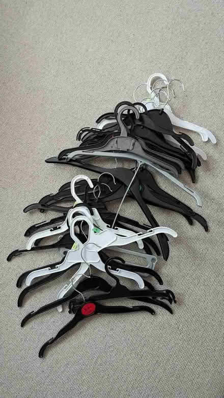 Photo of free A lot of kids clothes hangers (Abbeville Village SW12) #1