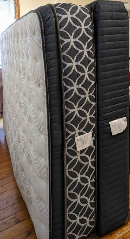 Photo of free Queen size mattress (Coxwell Ave and Queen St E) #2