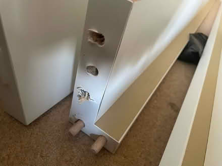 Photo of free Ikea Malm White King-Size Bed Frame (Wolverhampton) #3