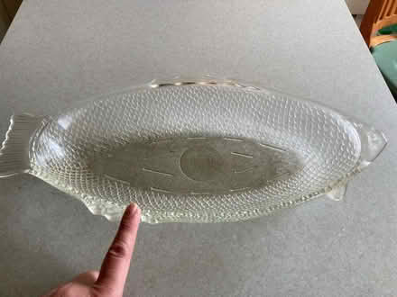 Photo of free Fish shaped deep serving dish (Greenwood) #1