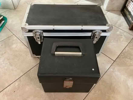 Photo of free 7 inch vinyl record boxes (Malvern Link WR14) #1