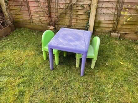 Photo of free Children’s table & chairs (Berkhamsted) #1