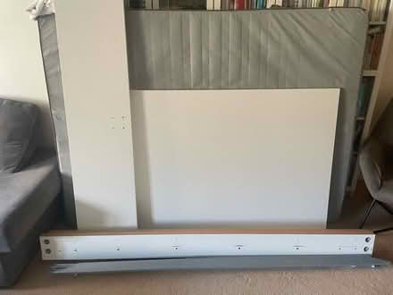 Photo of free Ikea Malm White King-Size Bed Frame (Wolverhampton) #2
