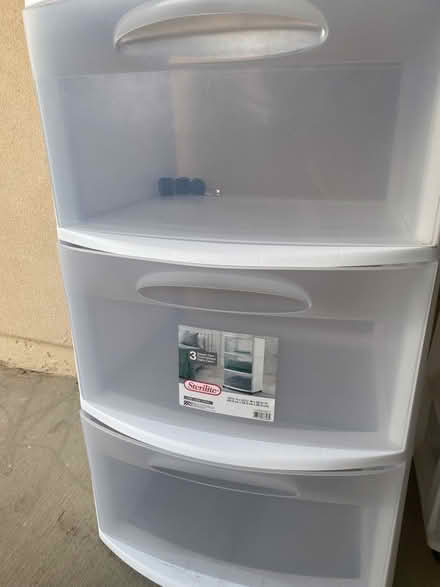 Photo of free Plastic drawer carts (Sunnyvale by lawrence expwy) #2