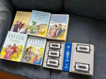 Photo of free Unabridged talking books on cassette (Walton-on-Thames KT12) #1